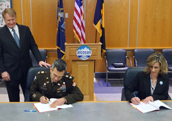 USACE and ALCOSAN signed agreement