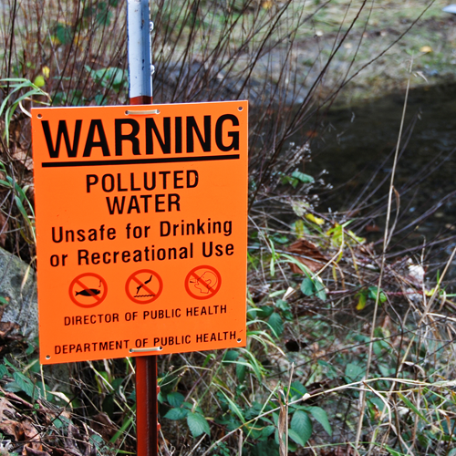 Warning: Polluted Waters