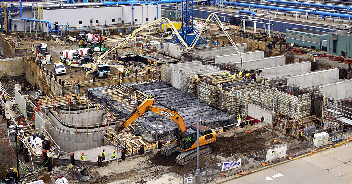 East Headworks, March 2023