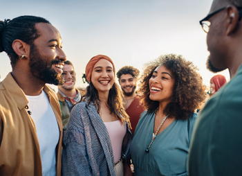 Group of people standing together