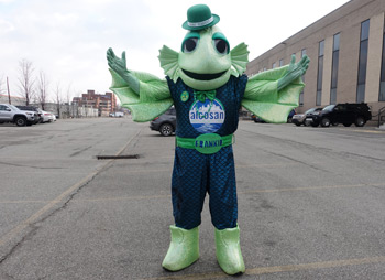 ALCOSAN Frankie the Fish St. Patricks Day Parade Prep