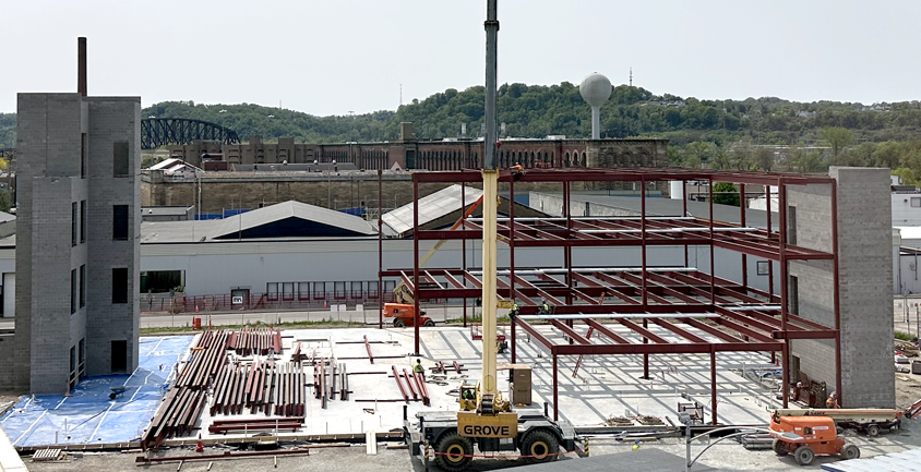 Environmental Compliance Facility (ECF) Construction May 2023