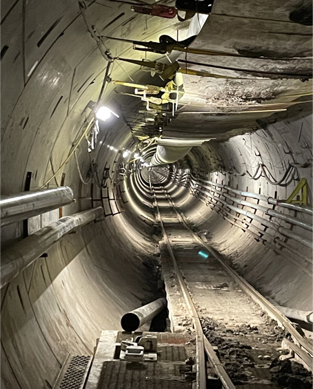 Lower Olentangy Tunnel (LOT) in OH