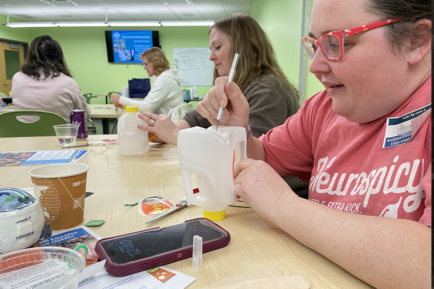 S.E.E.A.C Workshop at the Kamin Science Center