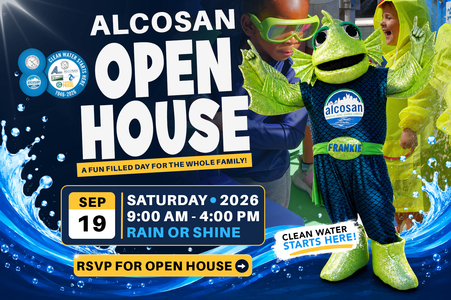 Register for ALCOSAN's 2026 Open House