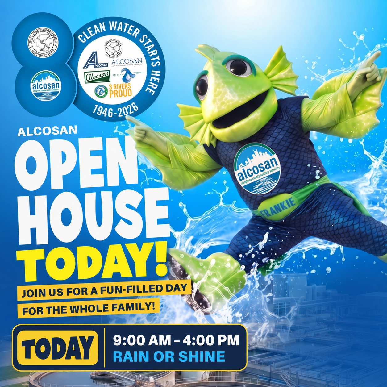 Register for ALCOSAN's 2026 Open House