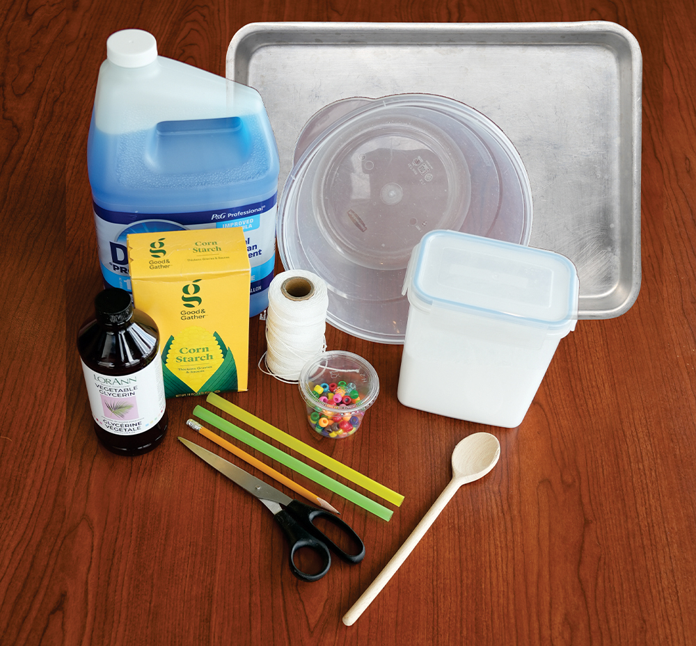 ALCOSAN Giant Bubbles materials