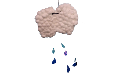 rain cloud sun catcher rain cloud sun catcher