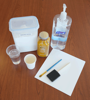 Spooky Ink Materials
