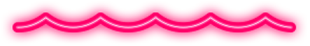 Red neon devider line